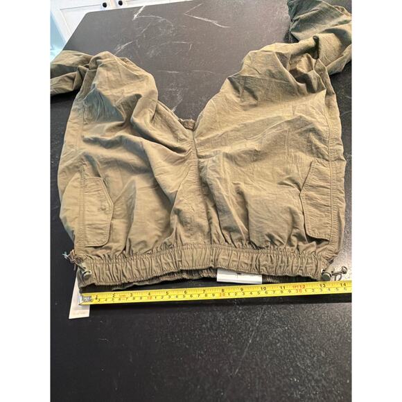 Love Tree NWT olive green parachute pant  LG - Picture 11 of 11